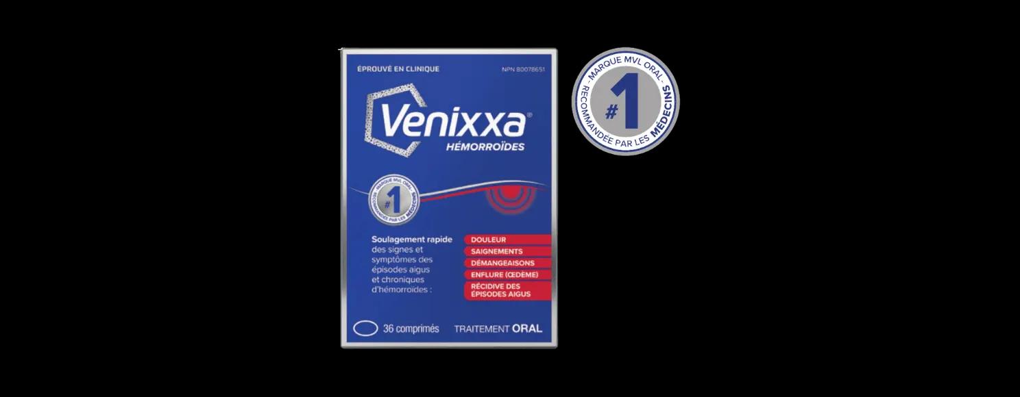 Venixxa traite les hémorroïdes